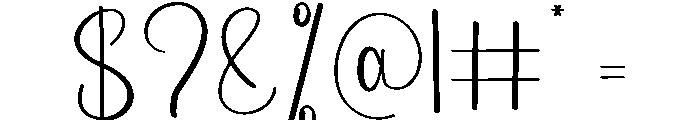 Newyear Cooking Font OTHER CHARS