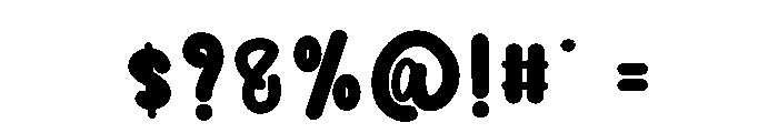 Newyear Day Font OTHER CHARS