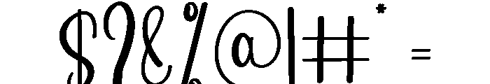 Newyear Garage Font OTHER CHARS