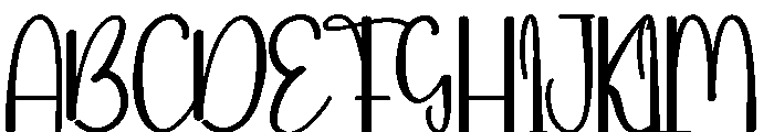Newyear Garage Font UPPERCASE