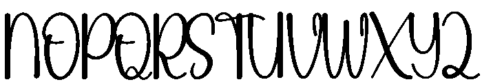 Newyear Garage Font UPPERCASE
