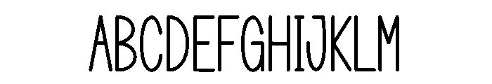 Newyear Ghost Font UPPERCASE