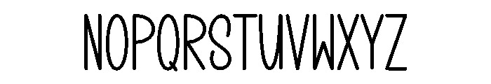 Newyear Ghost Font UPPERCASE
