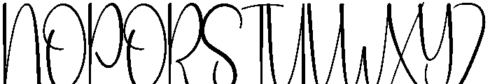 Newyear Gift Font UPPERCASE