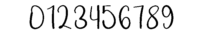Newyear Hendsome Font OTHER CHARS