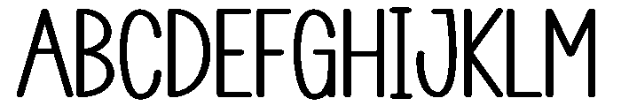 Newyear Holiday Font UPPERCASE