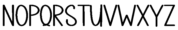 Newyear Holiday Font UPPERCASE