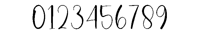 Newyear January Font OTHER CHARS