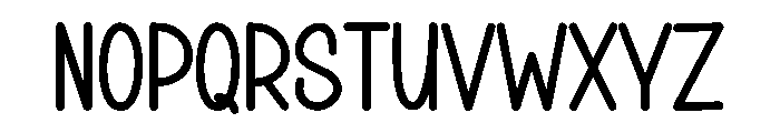 Newyear King Font UPPERCASE