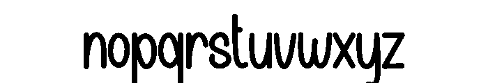 Newyear King Font LOWERCASE