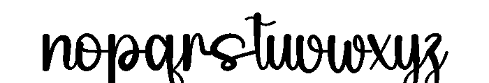 Newyear Lanterns Font LOWERCASE