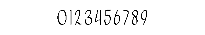 Newyear Light Font OTHER CHARS
