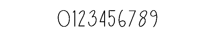 Newyear Outside Font OTHER CHARS