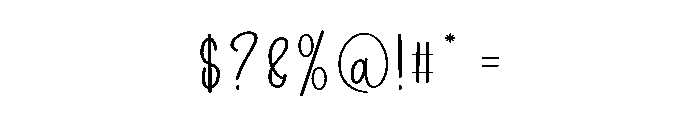 Newyear Quality Font OTHER CHARS