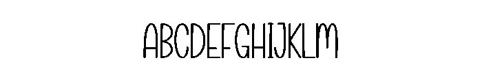 Newyear Quality Font UPPERCASE