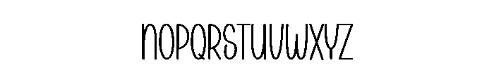 Newyear Quality Font LOWERCASE
