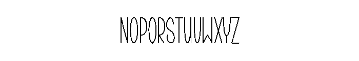 Newyear Quote Font LOWERCASE
