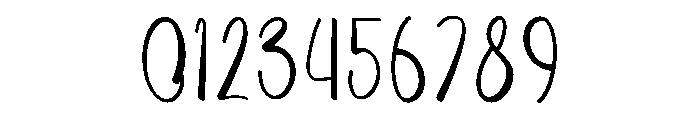 Newyear Reindeer Font OTHER CHARS