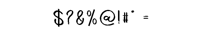 Newyear School Font OTHER CHARS