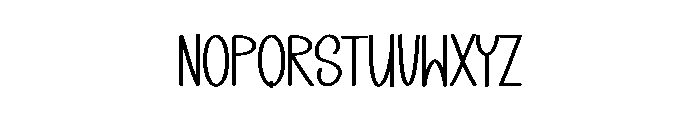 Newyear Season Font UPPERCASE