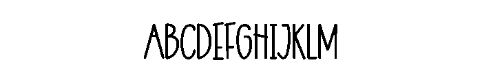 Newyear Sketch Font UPPERCASE