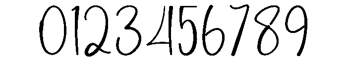 Newyear Story Font OTHER CHARS