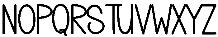 Newyear Time Font UPPERCASE