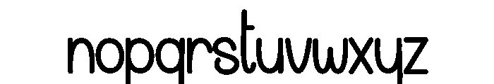 Newyear Time Font LOWERCASE