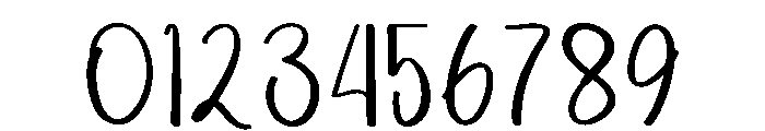 Newyear Vacation Font OTHER CHARS