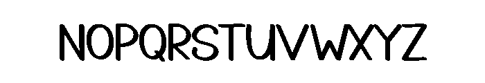 Newyear Wonderland Font LOWERCASE