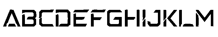 Nexarq Font UPPERCASE