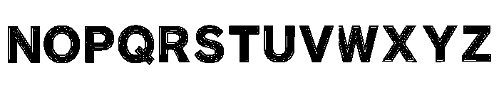 Nexis Regular Font UPPERCASE