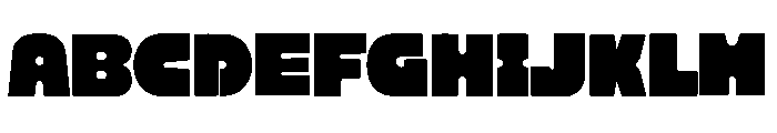 Nexora Font UPPERCASE