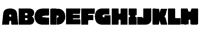 NexoraRegular Font UPPERCASE