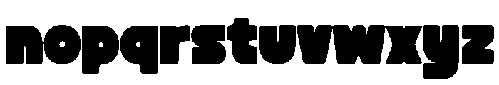 NexoraRegular Font LOWERCASE