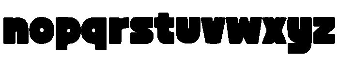 Nexora Font LOWERCASE