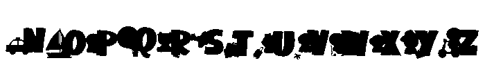 Next Adventure CF Font UPPERCASE