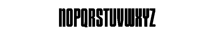 Nexus Black Font UPPERCASE