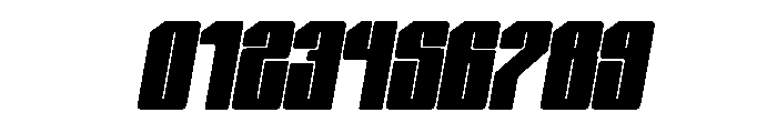 Nexvar Black Italic Font OTHER CHARS