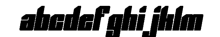 Nexvar Black Italic FONT