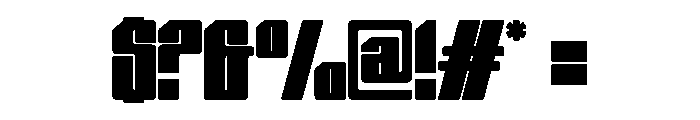 Nexvar Black Font OTHER CHARS