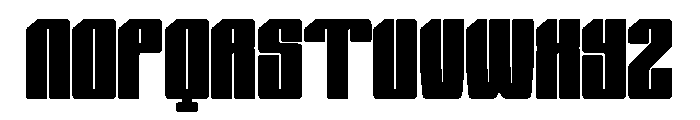 Nexvar Black Font UPPERCASE