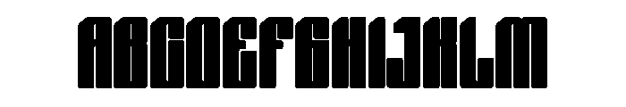 Nexvar Bold Font UPPERCASE