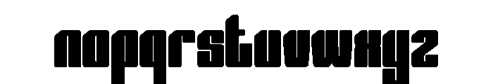 Nexvar Bold Font LOWERCASE