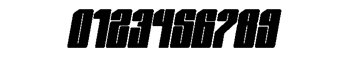 Nexvar Extra Bold Italic Font OTHER CHARS