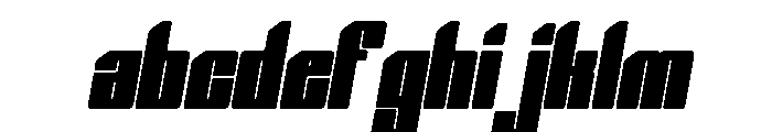 Nexvar Extra Bold Italic FONT