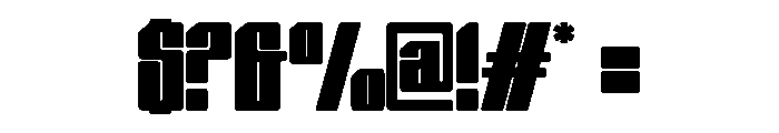 Nexvar Extra Bold Font OTHER CHARS