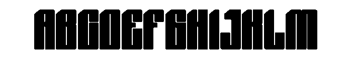 Nexvar Extra Bold Font UPPERCASE