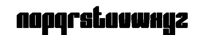 Nexvar Extra Bold Font LOWERCASE
