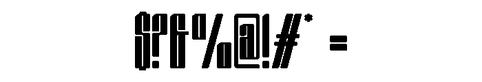 Nexvar Extra Light Font OTHER CHARS